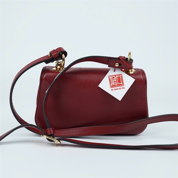 Túi GG Blondie đỏ (698643-493075) sz21 (PN) KG+