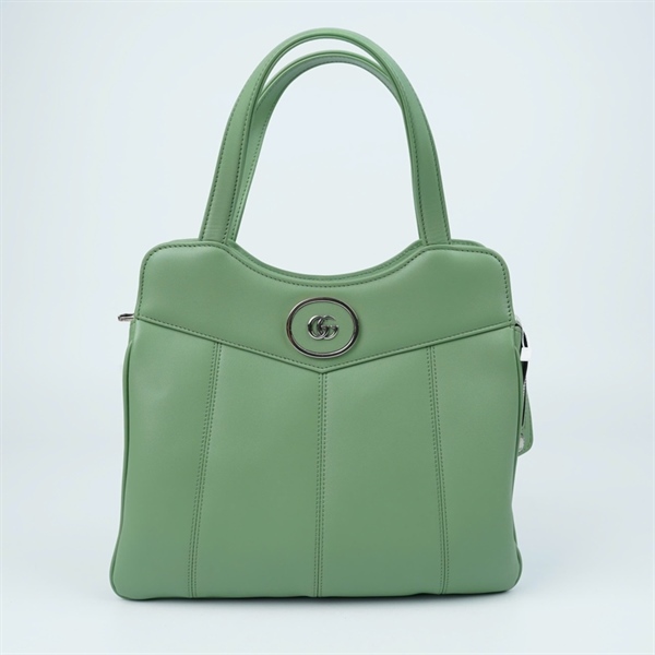 Túi GG Tote xanh (745918-520981) sz28 (PN) KG+