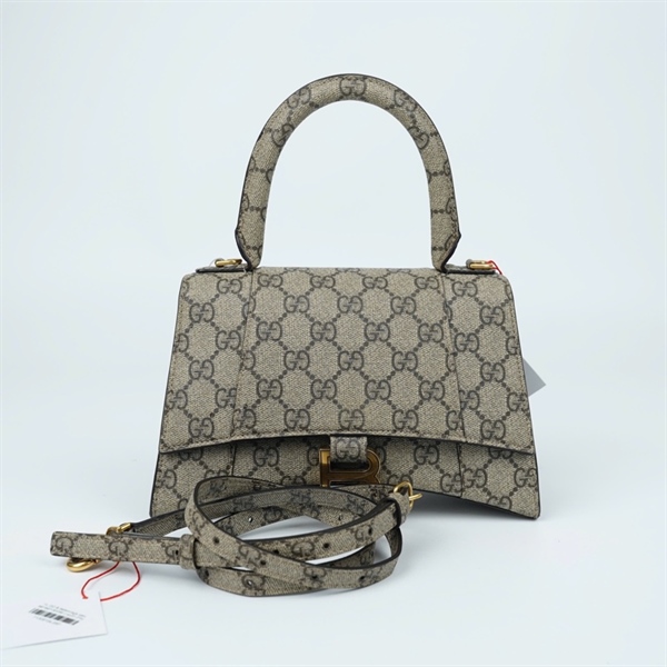 Túi GG & Balenciaga xám (681697-520981) sz22 (PN) KG+