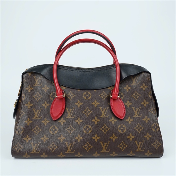 Túi LV hoa nâu viền đen (FL3188) sz35 (PN) KG+