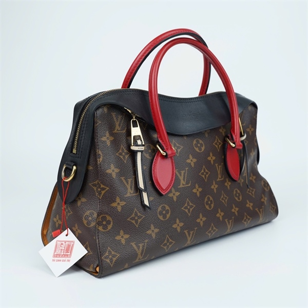 Túi LV hoa nâu viền đen (FL3188) sz35 (PN) KG+