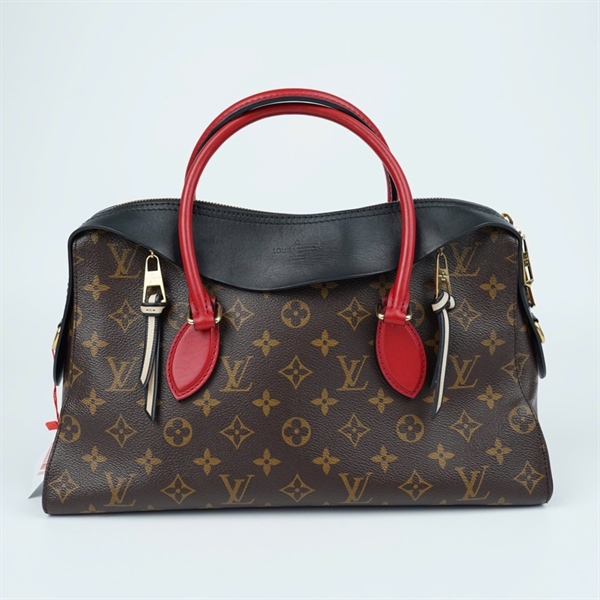 Túi LV hoa nâu viền đen (FL3188) sz35 (PN) KG+