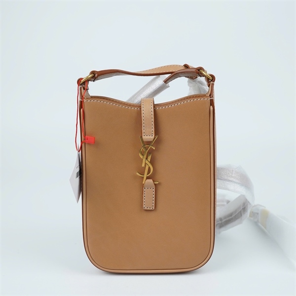 Túi YSL Phone nâu sz13 (LN) KG+