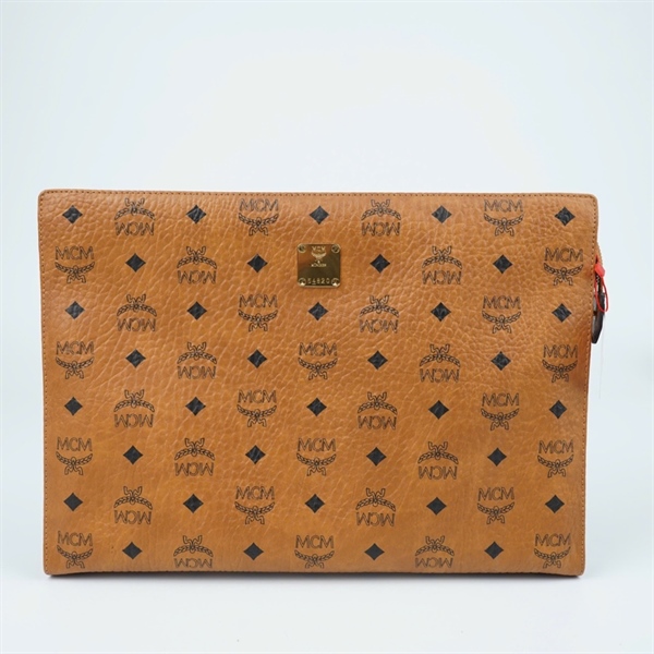Túi MCM Clutch nâu sz34 (PN) KG+