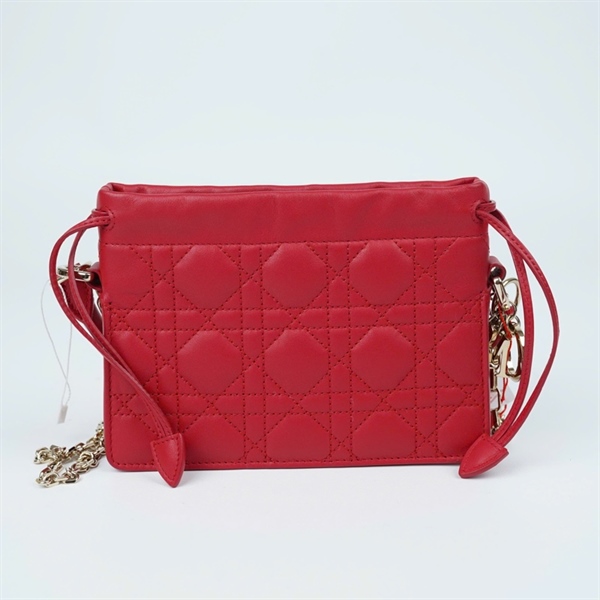 Túi Dior đỏ (56-MA-1212) sz19 (PN) KG+