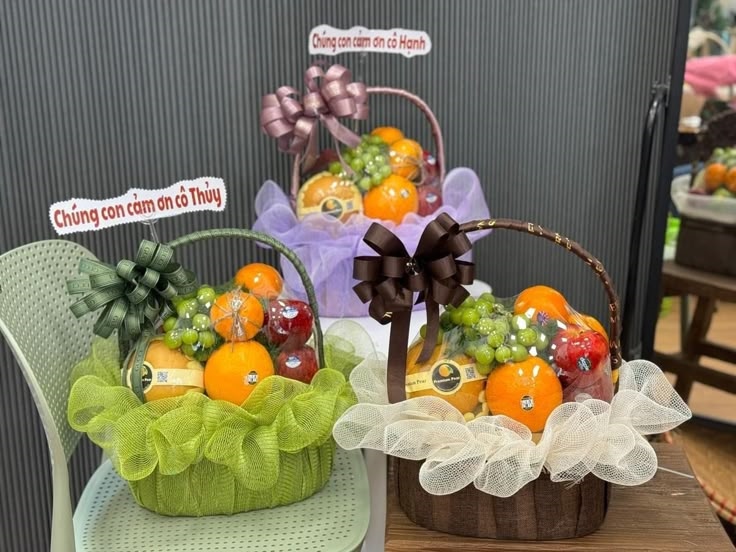 Giỏ quà trái cây tươi - Trái cây nhập khẩu