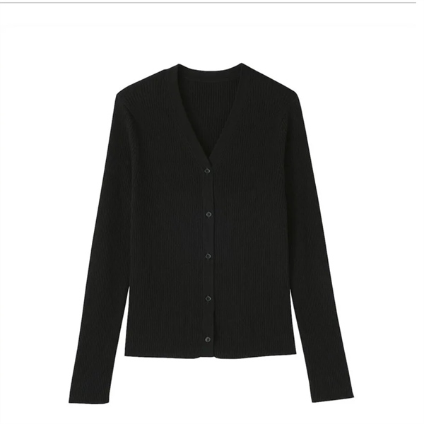 Áo cardigan cổ V mujjii japan vải ryocell cao cấp
