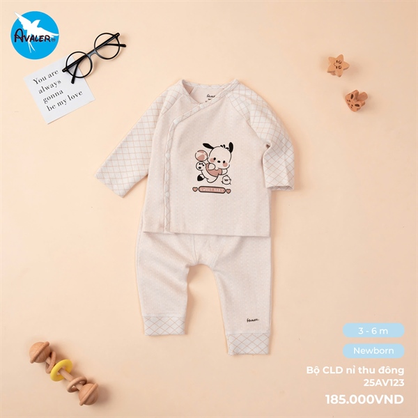 AV123 - NB/6M Bộ dài nỉ thu đông