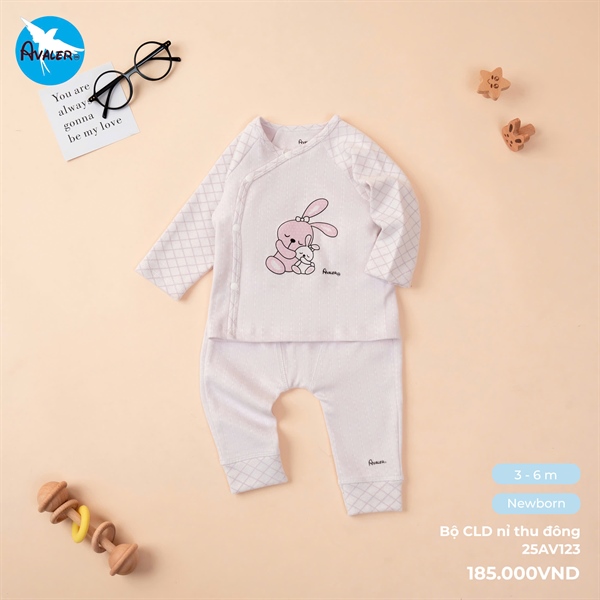 AV123 - NB/6M Bộ dài nỉ thu đông