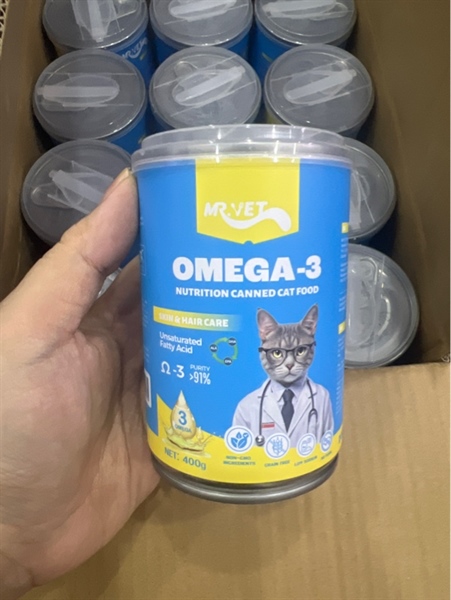 Pate Mr.Vet OMEGA-3 400g