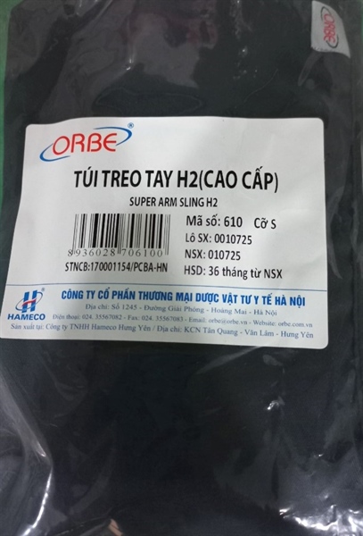 Túi treo tay H2 cỡ S - VTYT Hà Nội