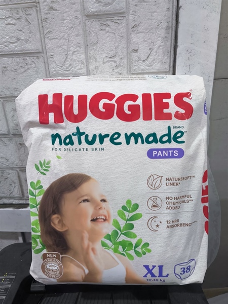 Bỉm Huggies Việt Nam size 05 XL quần 38 miếng (12-18kg)