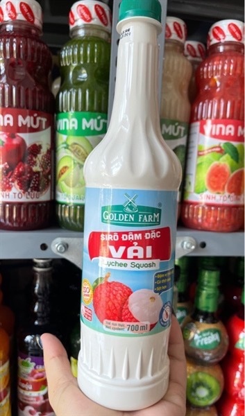 Syrup Golden Đậm Đặc Vải