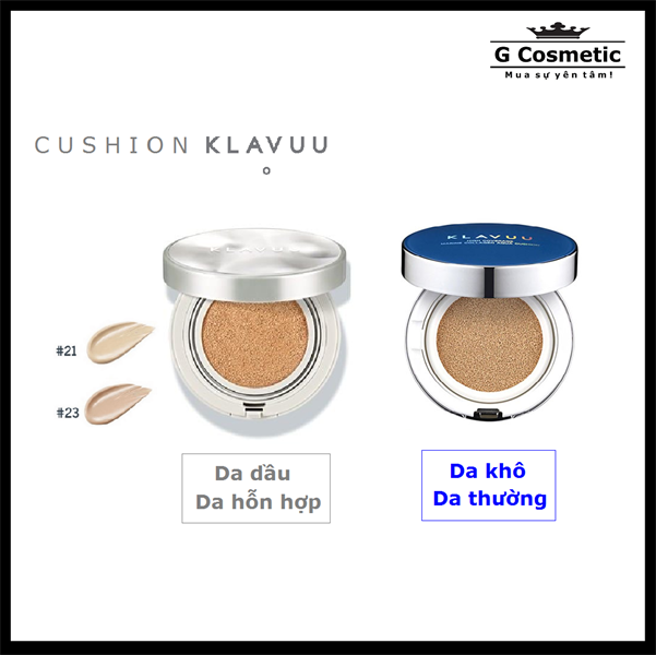 Phấn nước Klavuu (Xám 23) - Da dầu