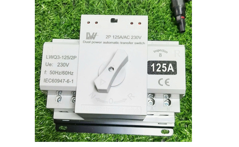 ATS chậm 1pha 125A Solar City