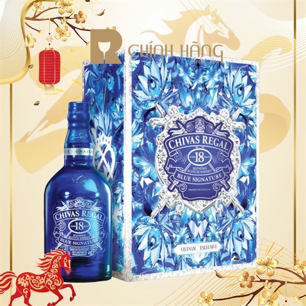 Chivas 18 Năm Blue - Hộp Quà Tết 2026