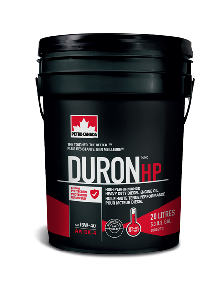 Dầu bôi trơn động cơ diesel DURON HP 15W40 API CK4/SL, 20L