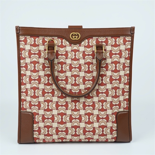 Túi GG tote nâu (752586-498879) 36x36 +