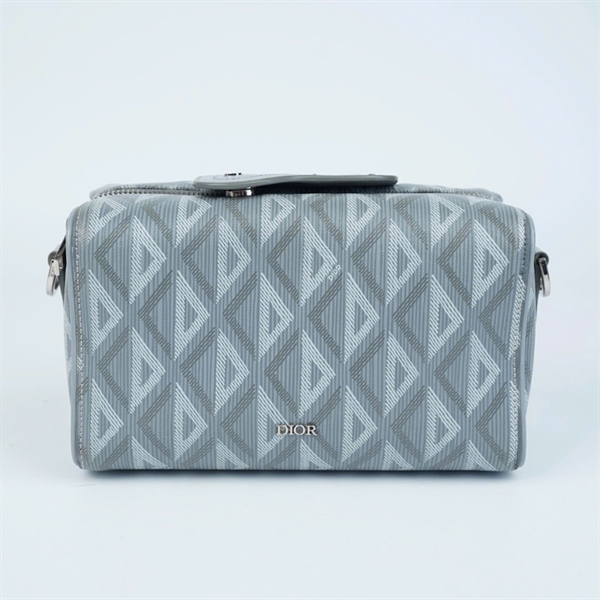 Túi Dior Lingot Toiletry màu xám 15-BO-0212 sz22cm KG+