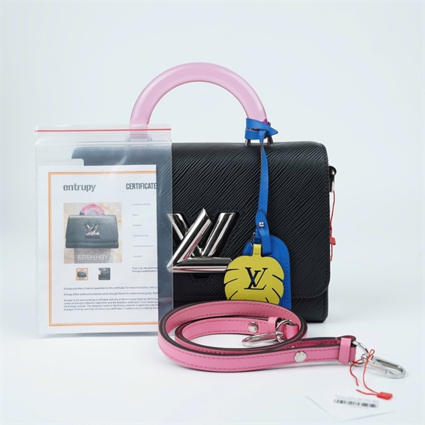 Túi LV Twist đen kèm gương (AR0240) sz23 KG+