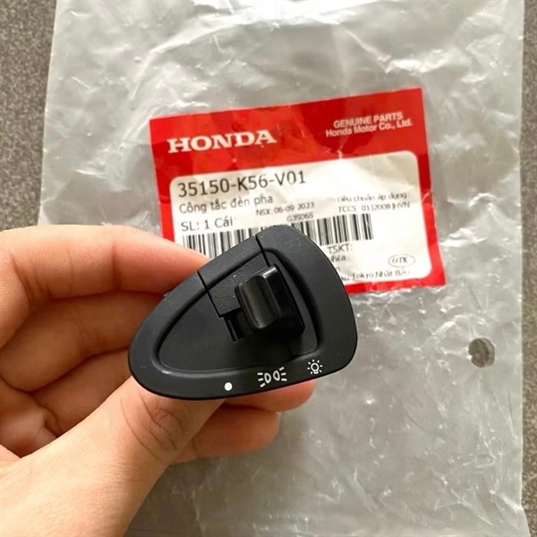 Nút mở đèn - Nút công tắc đèn pha Winner V1 2 tầng 4 chân zin Honda