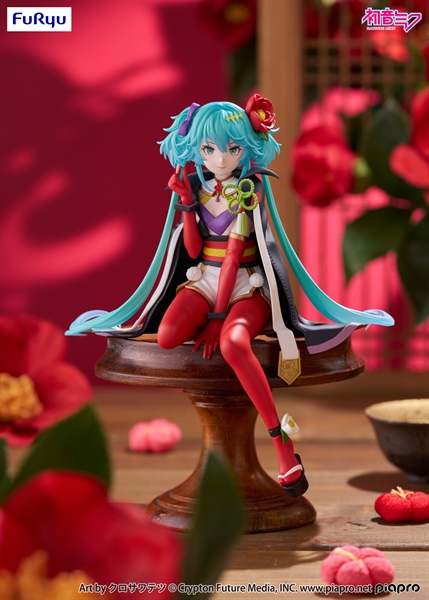 Piapro Characters - Hatsune Miku - Flower Fairy - Noodle Stopper Figure - Camellia