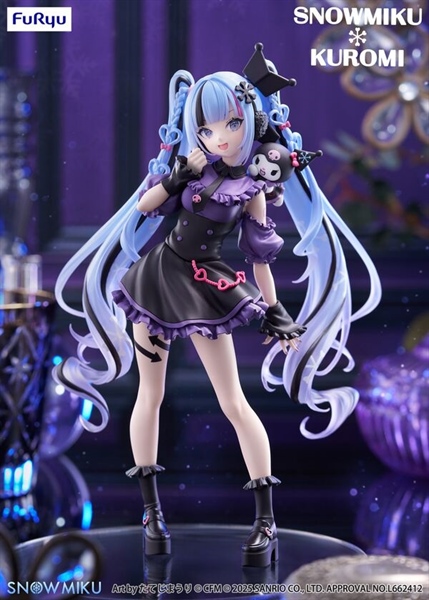 Kuromi - Vocaloid - Hatsune Miku - Trio-Try-iT Figure - Snow