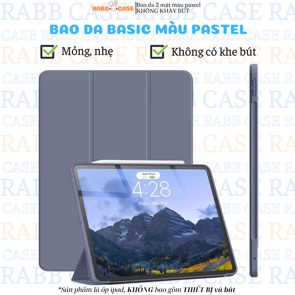 [KHÔNG KHAY BÚT] Ốp ipad 2 mặt dẻo cho iPad Mini 6 | Mini 7