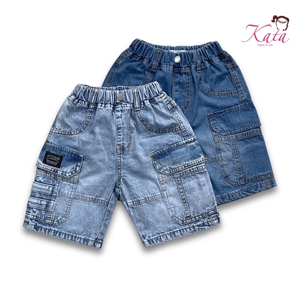 QTJEAN TÚI HỘP ĐÍNH LOGO ATTITUDE SIZE 10-20,R6