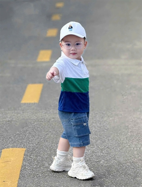 Áo polo coolmax bé trai