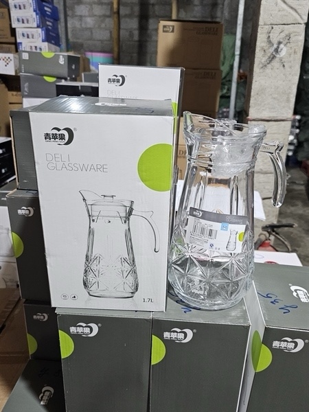 Bình nước Deli trắng 1.7l