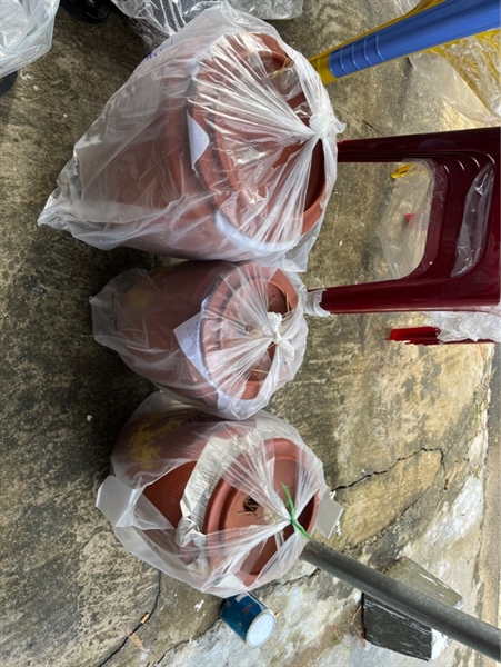 Chum đựng gạo tài lộc 25kg