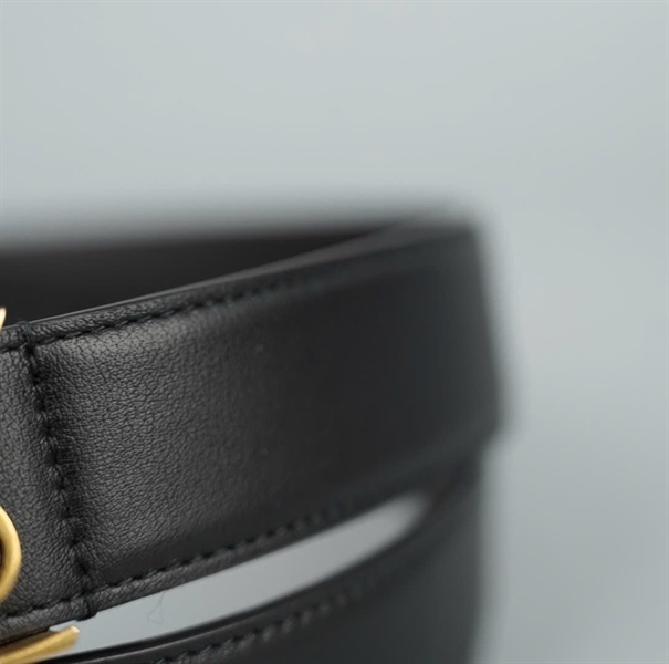 Thắt lưng YSL đen bàn 3cm dài 99cm +