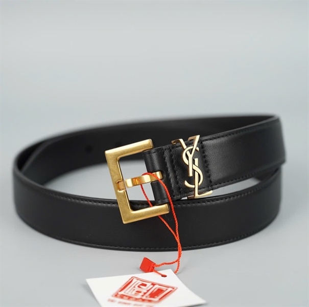 Thắt lưng YSL đen bàn 3cm dài 99cm +