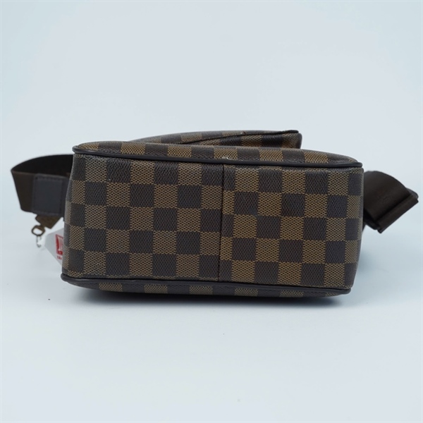 Túi LV đeo chéo ô vuông nâu kèm ổ+1 chìa (CA0015) sz24 +