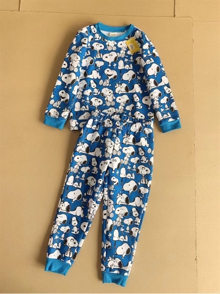 Bộ Nỉ Bé Gái Bông Peanuts dư xịn