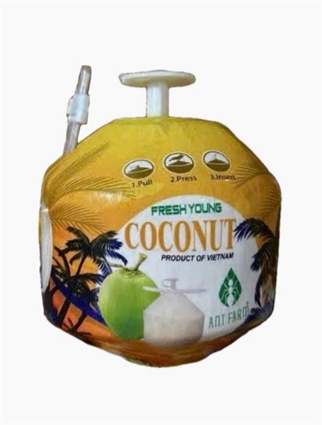 Dừa tiện lợi túi lưới 3trai