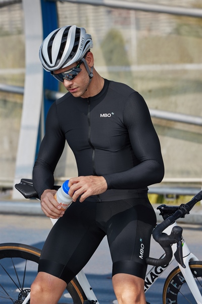 C140II - Áo Đạp Xe MBO Nam Black