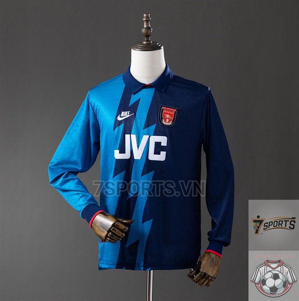 Áo Bóng Đá Retro Dài Tay Arsenal 1995/96 - Sân Khách