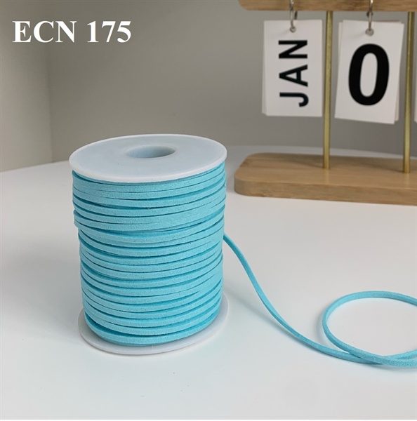Cuộn Dây Nhung, Da Lộn, dây da rộng 3mm dài 45M (ruy băng)
