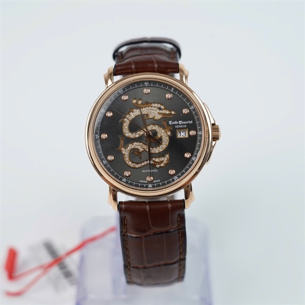 Đồng hồ Emile Chouriet mặt hình rồng kim zin (011168G) sz40.9 (HC) KG+