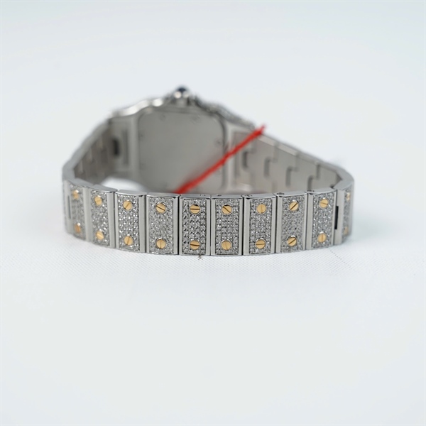 Đồng hồ Cartier full kim-kim độ (183908MX) sz27.2 (HC) KG+