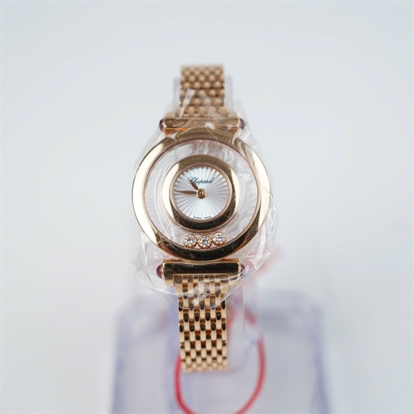 Đồng hồ Chopard vàng hồng 2 vòng kim zin (8009475) sz25.7 (HC) KG+