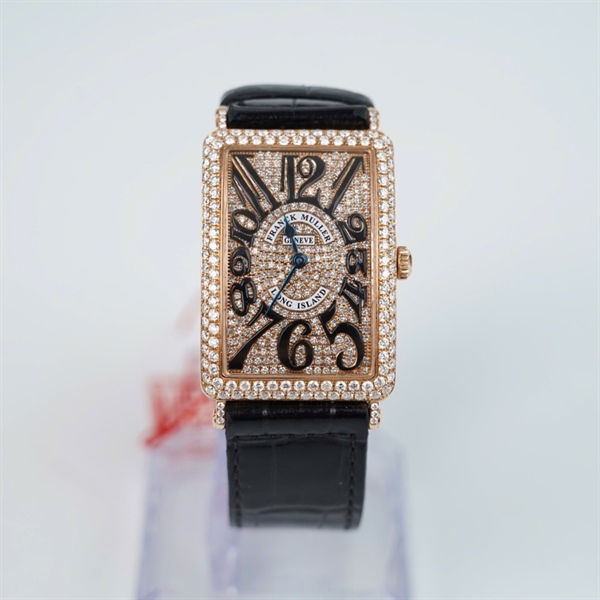 Đồng hồ Franck Muller vàng hồng mặt full kim-kim độ (No578) sz31.6 (HC) KG+
