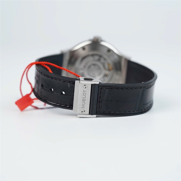 Đồng hồ Hublot đen mặt viền kim-kim độ (1327869) sz40.8 (HC) KG+