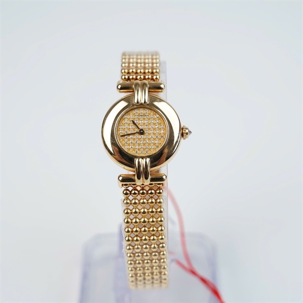 Đồng hồ Cartier vàng kim zin (C30566) sz26.7 (HC) KG+