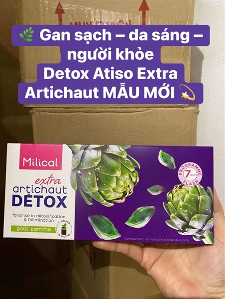 THẢI ĐỘC GAN - DETOX CƠ THỂ ARTICHAUT