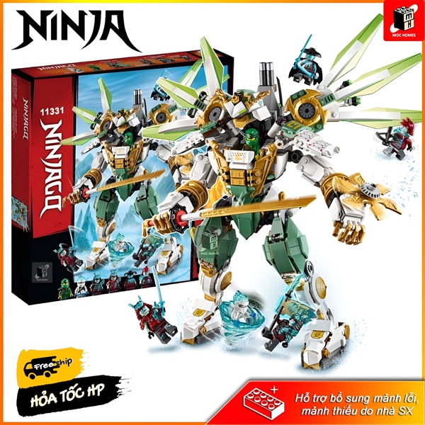 Đồ chơi lắp ráp Ninja go Mech Titan của Lloyd 11331