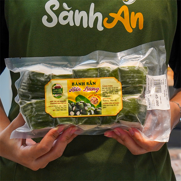 Bánh sắn nhân đỗ mặn
