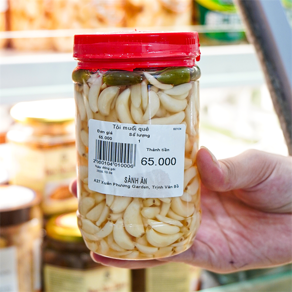 Tỏi muối Lý Sơn Quảng Ngãi